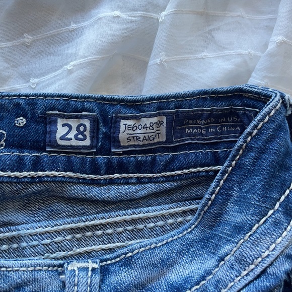 Miss Me Jeans Straight- JE6048T8R - Picture 3 of 5